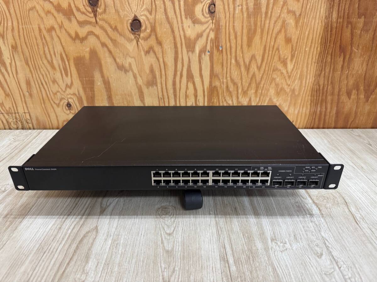 *6007-0218 * первый период . завершено / электризация гарантия * DELL PowerConnect 5424 L2 интеллектуальный переключатель отправка размер :D