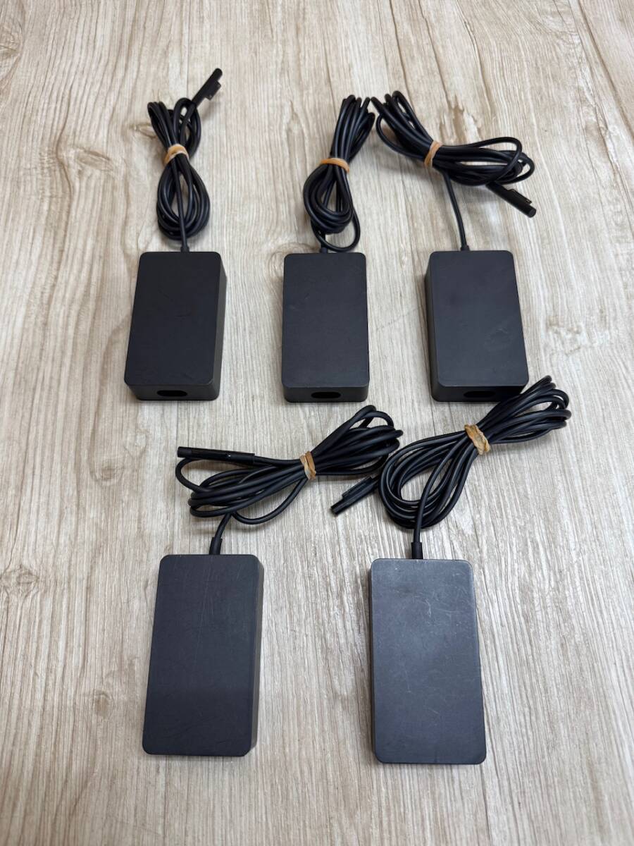 *0471-0917☆通電保証/5點(diǎn)Set☆ Microsoft マイクロソフト (Model:1800) Surface Proシリーズ サーフェイス用 充電器 ACアダプタ 発送:B
