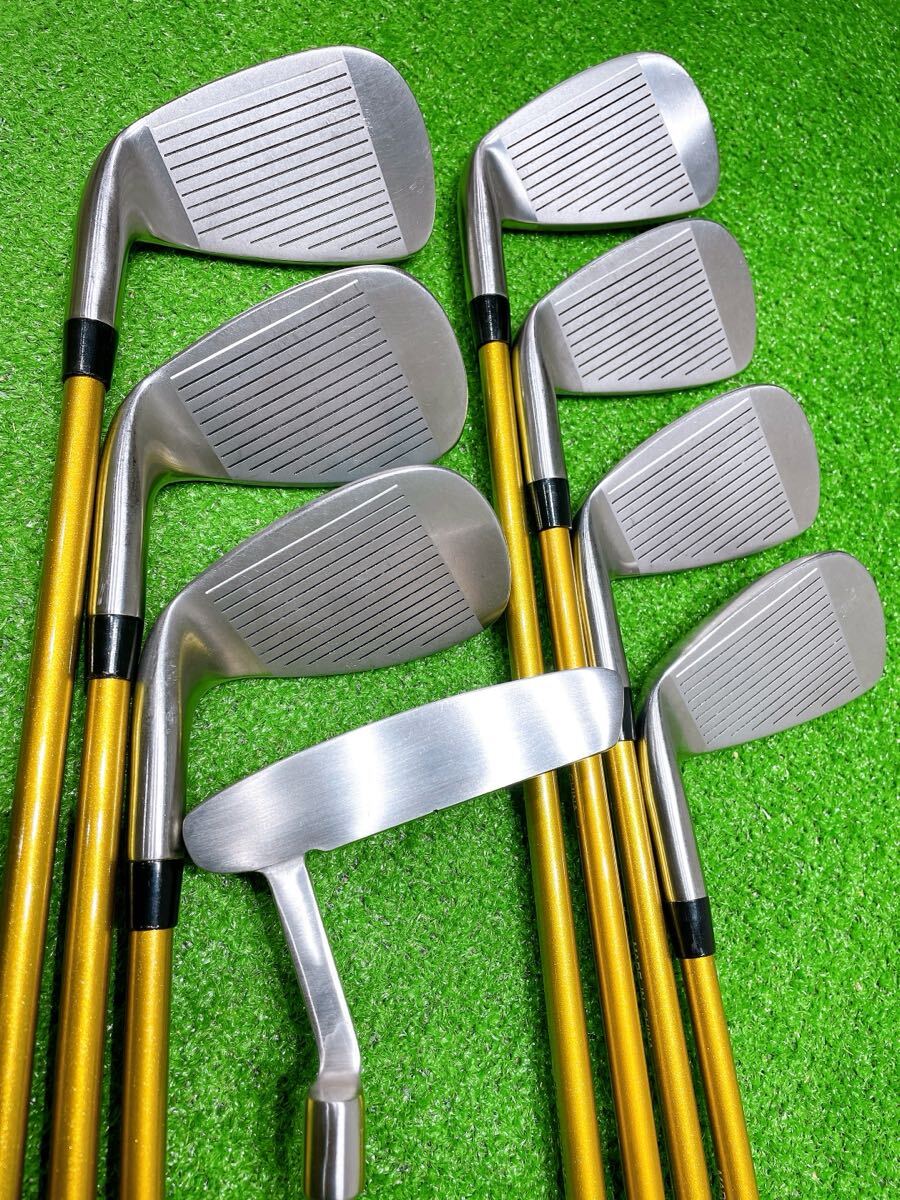 ★程度良好♪優しい メンズゴルフセット SWORD ATC 589★13本フルセット KATANA GOLF FLEX R カタナゴルフ ソード 初心者 クラブセット_画像7