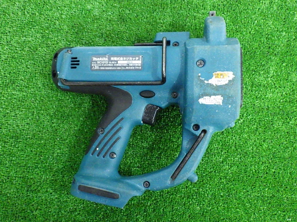 中古品 makita マキタ 充電式全ネジカッタ SC101D 14.4V 本体 中古品 makita マキタ 充電式全ネジカッタ SC101D 14.4V 本体