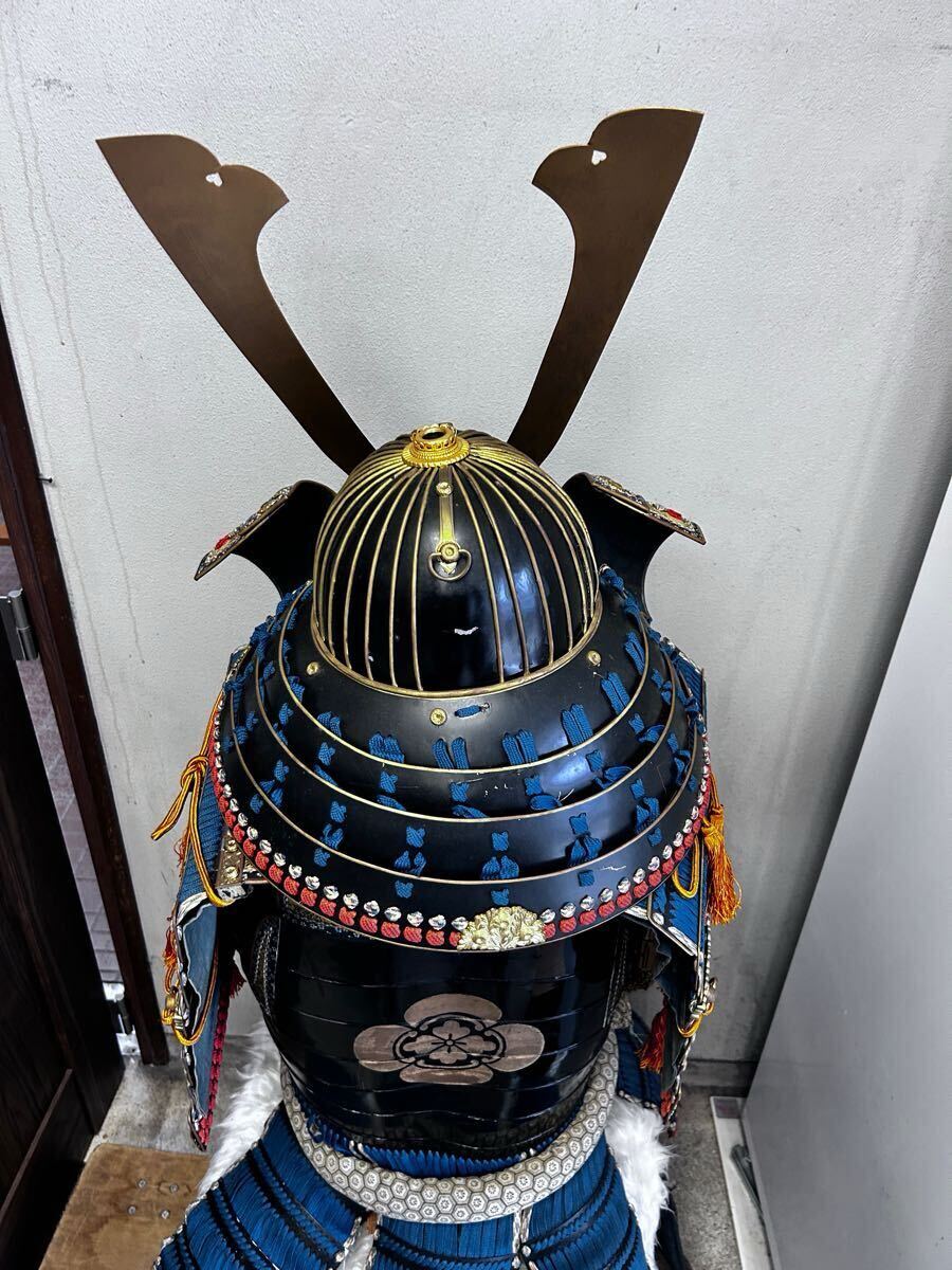 甲冑 鎧櫃 鎧兜 武具 等身大 鎧 兜 防具 三十二間鉄地兜 鉄地二 甲冑 鎧櫃 鎧兜 武具 等身大 鎧 兜 防具 三十二間鉄地兜 鉄地二