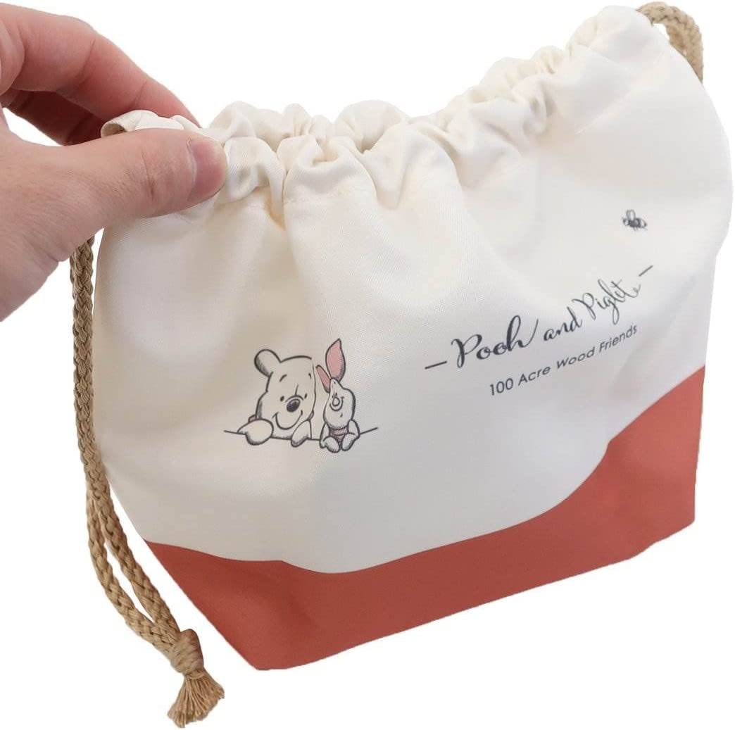 ディズニー　くまのプーさん　ランチ巾着　（プー＆ピグレット）　2枚セット　抗菌・防臭　お弁当袋　お弁当入れ　巾着袋　巾着_画像4