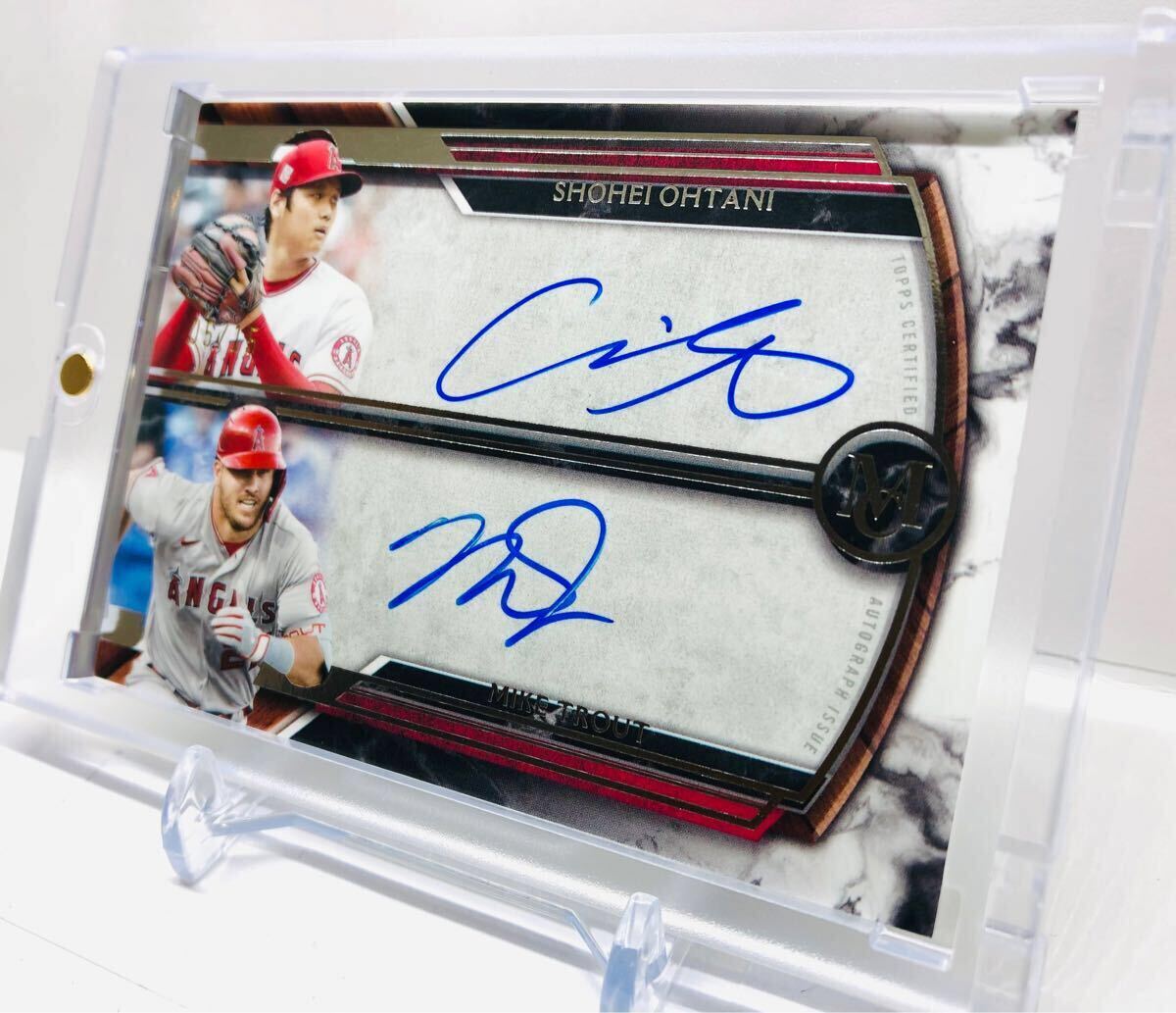 15枚限定】 2022 大谷翔平 マイク トラウトTOPPS MUSEUM 15枚限定】 2022 大谷翔平 マイク トラウトTOPPS MUSEUM