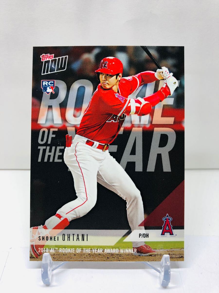 Topps now 大谷翔平 PSA10 連番 新人賞 新人王 英語&日本語 Yahoo!オークション - 2018 大谷翔平 Topps Now #AW-1 最優秀