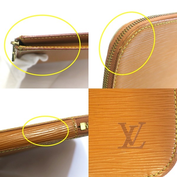 LOUIS VUITTON ルイヴィトン M54498 ポッシュ?ドキュマン エピ レザー クラッチバッグ セカンドバッグ 中古品 used AB