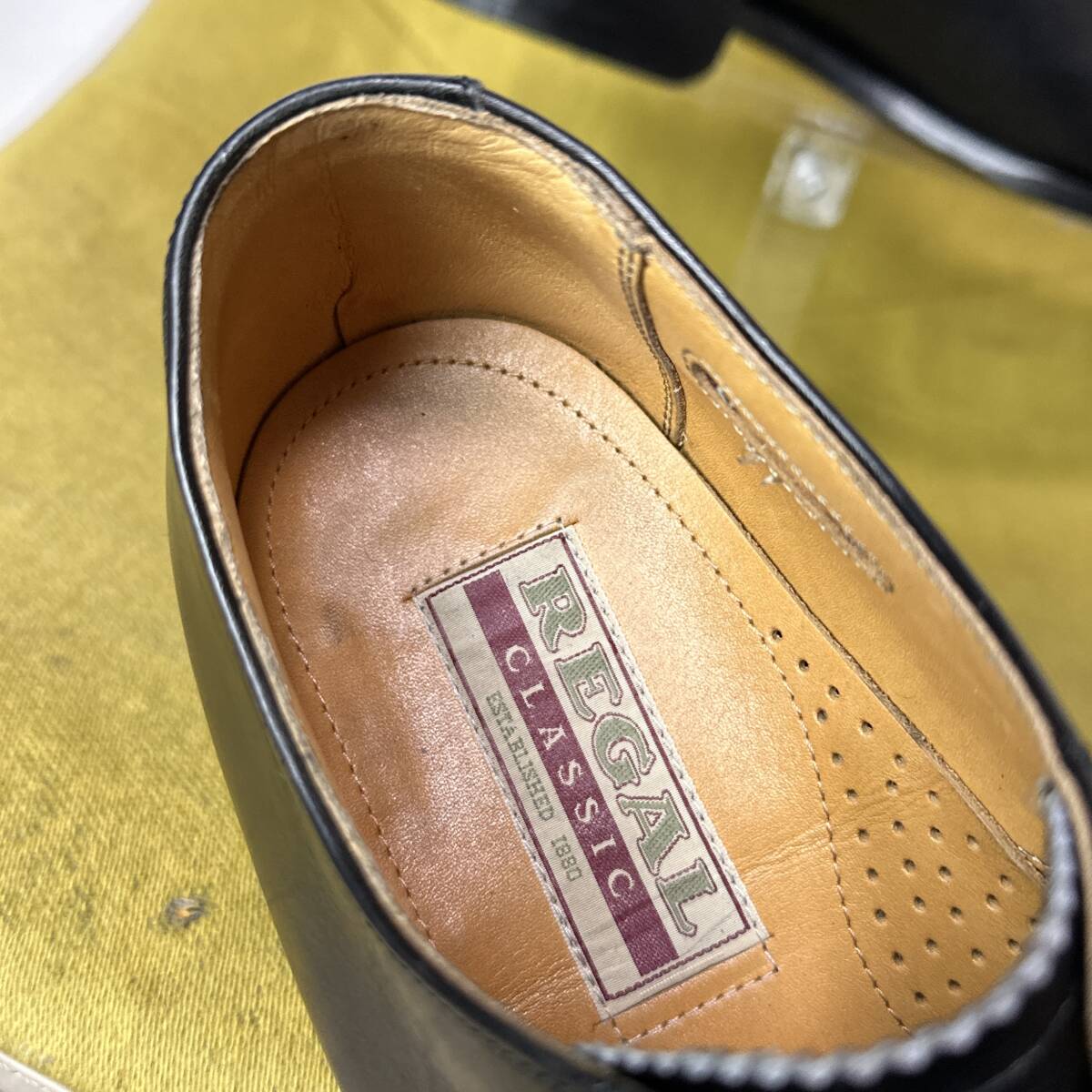 REGAL CLASSIC リーガル ストレートチップレザーシューズ 25.0EE 日本制 ビジネス レザーシューズ グッドイヤーウェルト制法