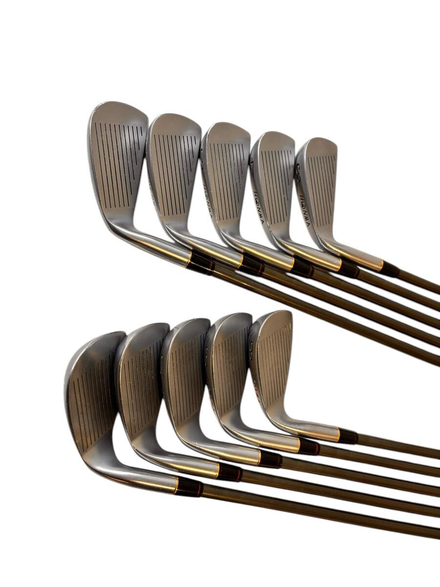 アイアンセット アイアン HONMA ホンマ 金モグラ K24 24金 純金 アイアンセット アイアン HONMA ホンマ 金モグラ K24 24金 純金