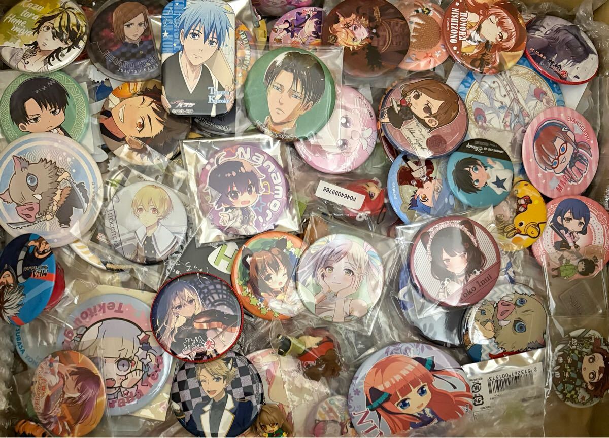 アニメ雑貨 約600点 缶バッジ キーホルダー アクスタ 人気作品