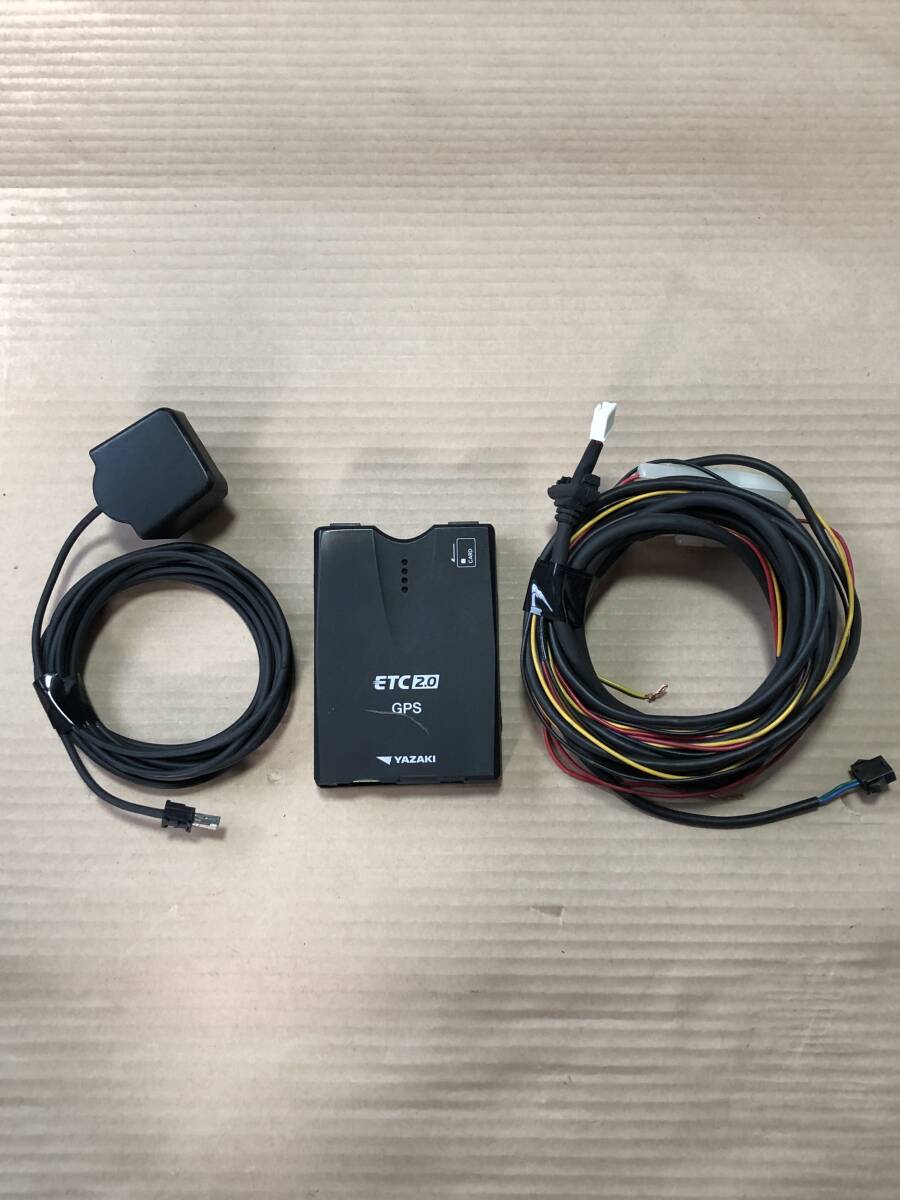 YAZAKI ヤザキ ETC 2.0 2.0ETC ETC-YD201 GPS付 発話型 12V/24V 動作確認済み 001-U00145 412600-3881 18108