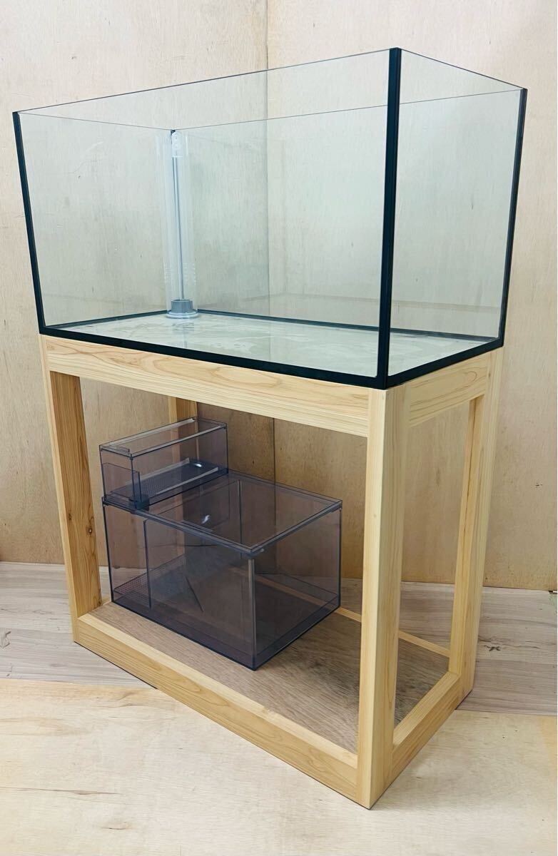 1セット限定 900×450×450オーバーフローセット(水槽・ラック