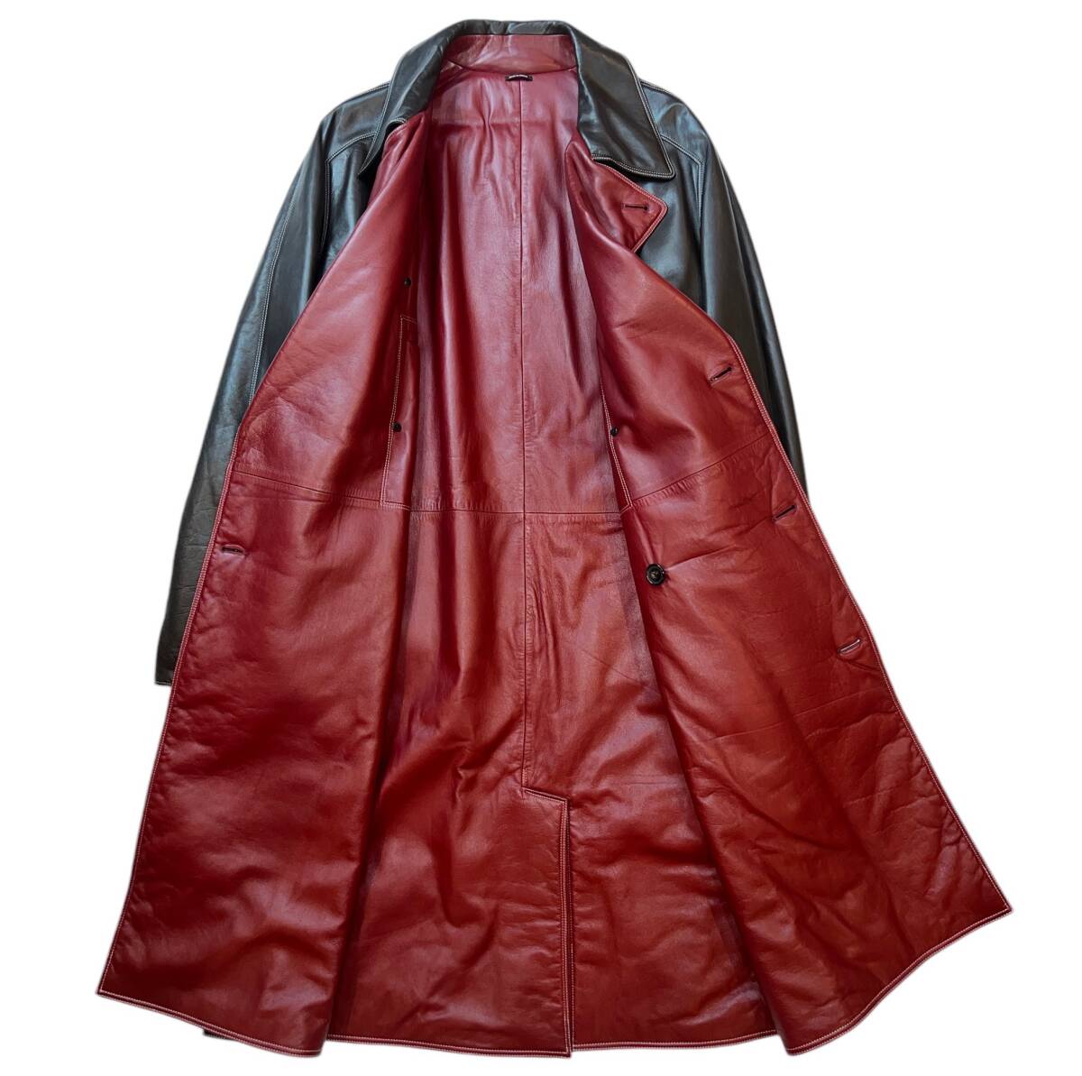 297万【エルメス】贅沢 無双(両面レザー) ラムスキン ロング 297万【エルメス】贅沢 無双(両面レザー) ラムスキン ロング