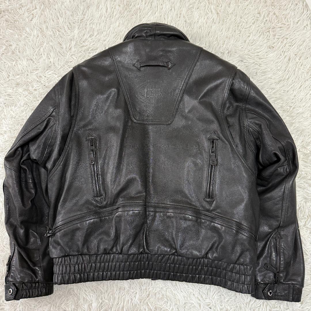 希少LL】 KADOYA カドヤ レザージャケット ライダース 革ジャン 希少LL】 KADOYA カドヤ レザージャケット ライダース 革ジャン