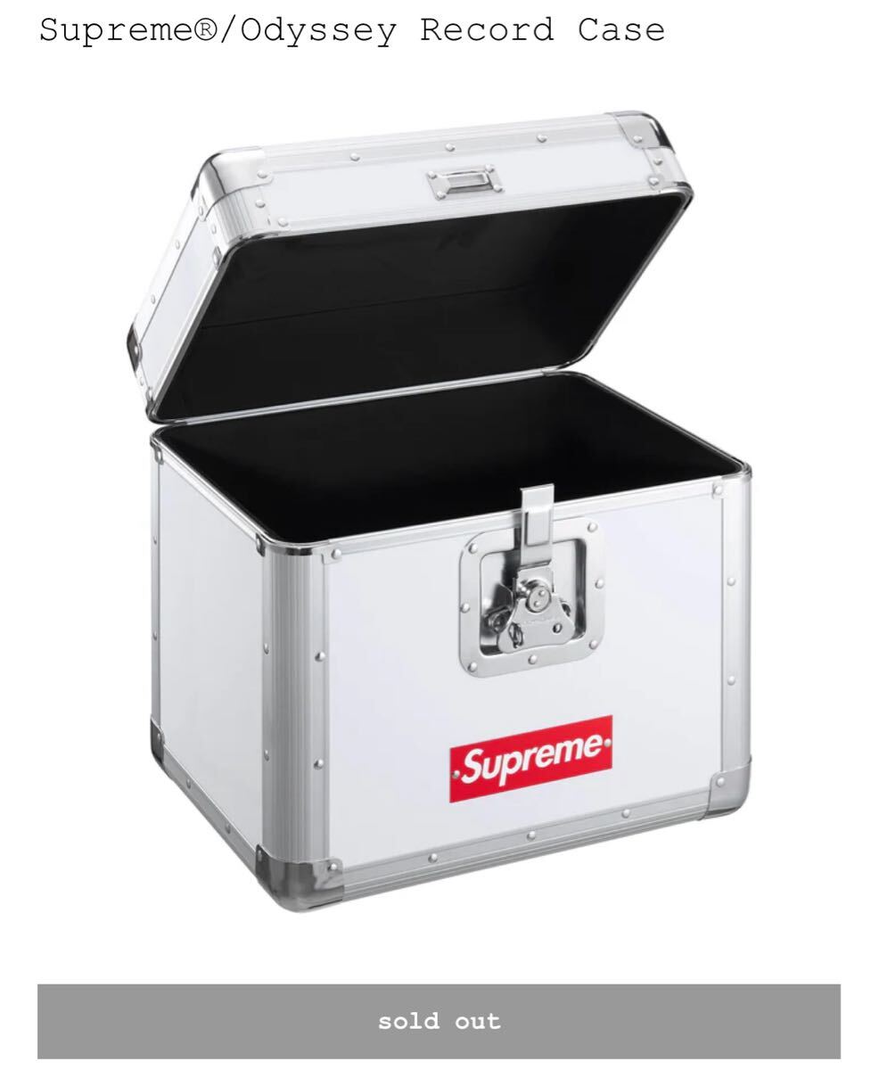 Supreme シュプリーム Odyssey RecordCaseレコードケース Supreme Odyssey Record Case (SS25) - $148