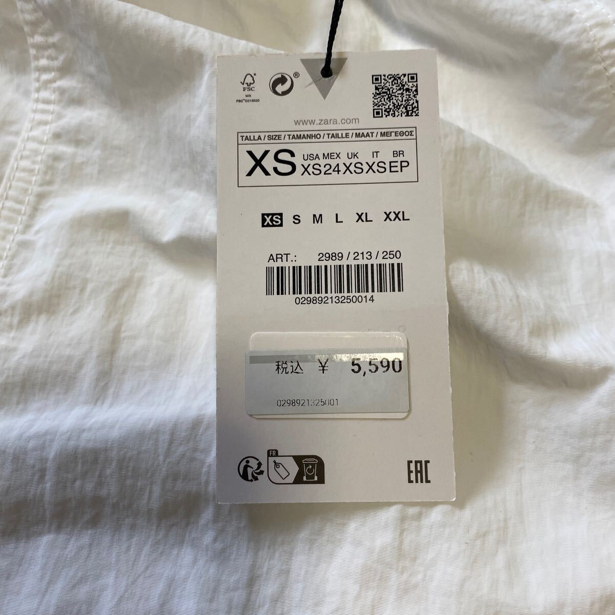 ノースリーブワンピース　 ワンピース　ZARA ザラ　レディース　新品　未使用品　タグ付　_画像4