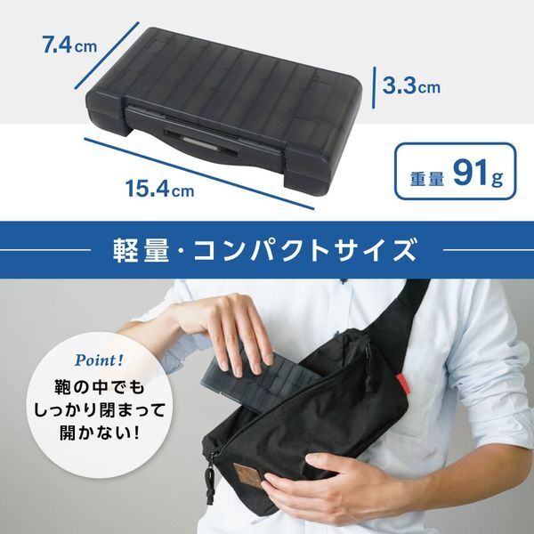 カール事務器 コインケース・スリム 硬貨ケース グレー CX-002-D_画像4