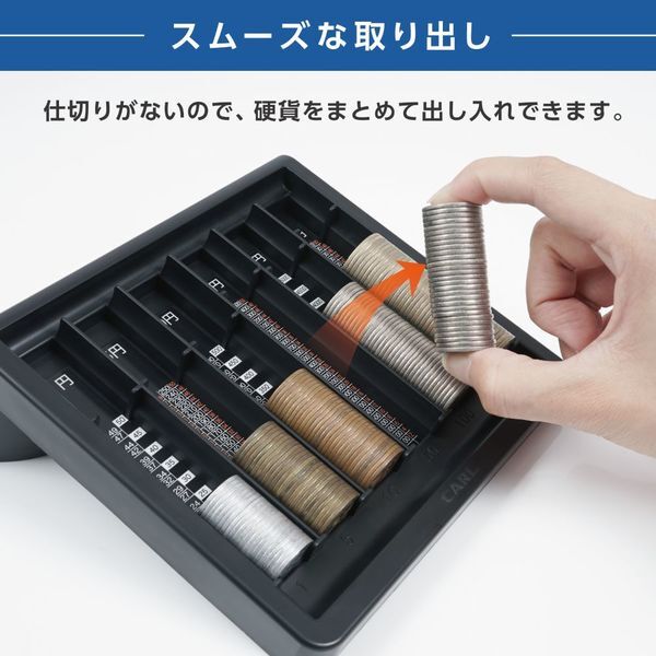 カール事務器 コインカウンター ブラック CX-004-K