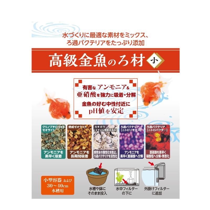 （まとめ買い）Suisaku 高級金魚のろ材 小 観賞魚用品 ペット用品 〔×5〕
