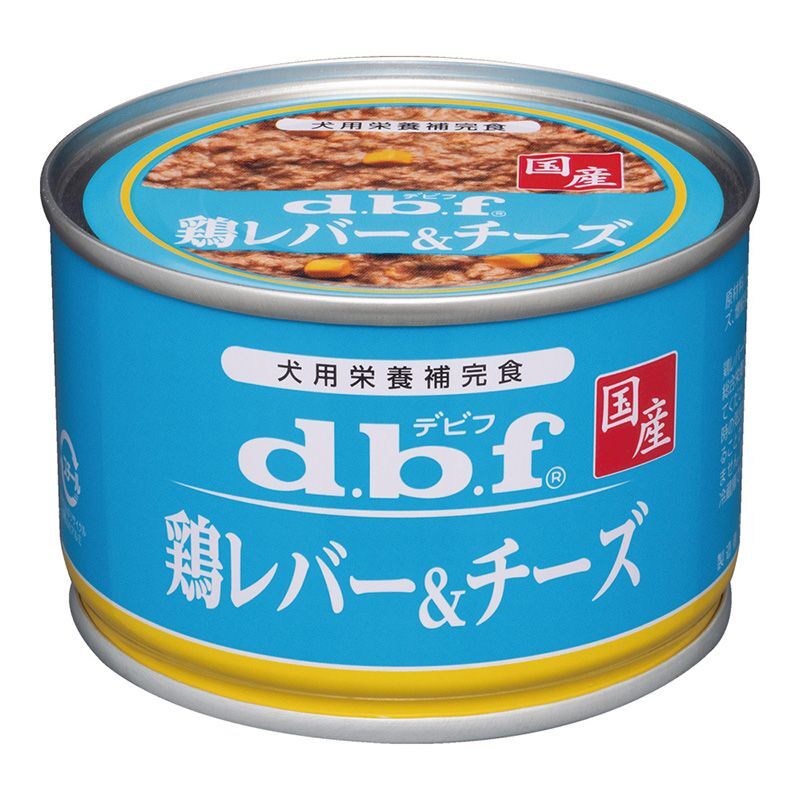 デビフペット 鶏レバー＆チーズ 150g 犬用フード_画像1