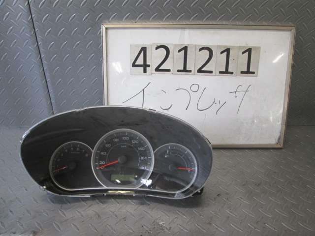 インプレッサ DBA-GH3 スピードメーター 15S 4WD EL154 4FT C6Z G30
