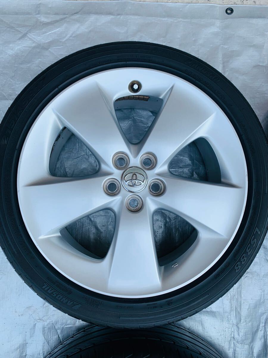 30 プリウス) S ツーリング 中古タイヤホイール 215/45ZR17 91W 30 プリウス) S ツーリング 中古タイヤホイール 215/45ZR17 91W
