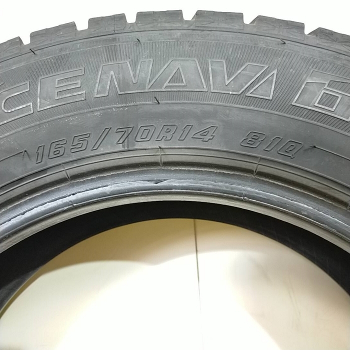 [ бесплатная доставка ] GOODYEAR 165/70R14 81Q ICE NAVI 6 Goodyear Ice навигация зима зимние шины 4шт.@W2913 [ б/у шина ]