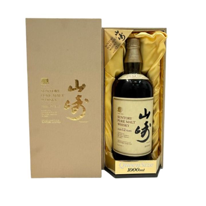 日本最大の SUNTORY/サントリー】山崎12年 ピュアモルト 日本最大の SUNTORY/サントリー】山崎12年 ピュアモルト