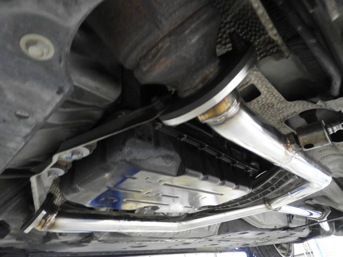 GRS191 GS350 底上げ 中間パイプ マフラー SUS304オールステンレス制 ストレートパイプ