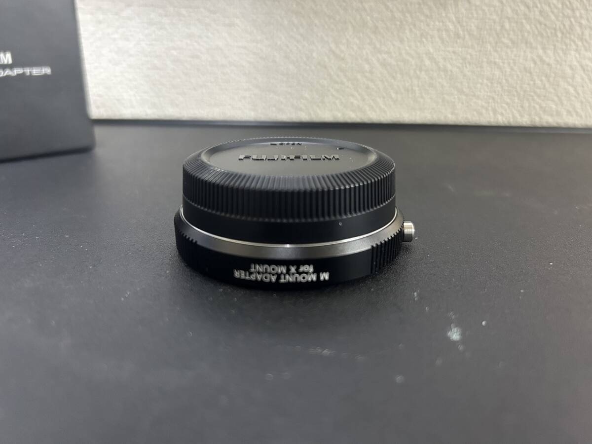 美品 FUJIFILM 富士フィルム M MOUNT ADAPTER Mマウントアダプター カメラ用品 元箱付き ①_画像3