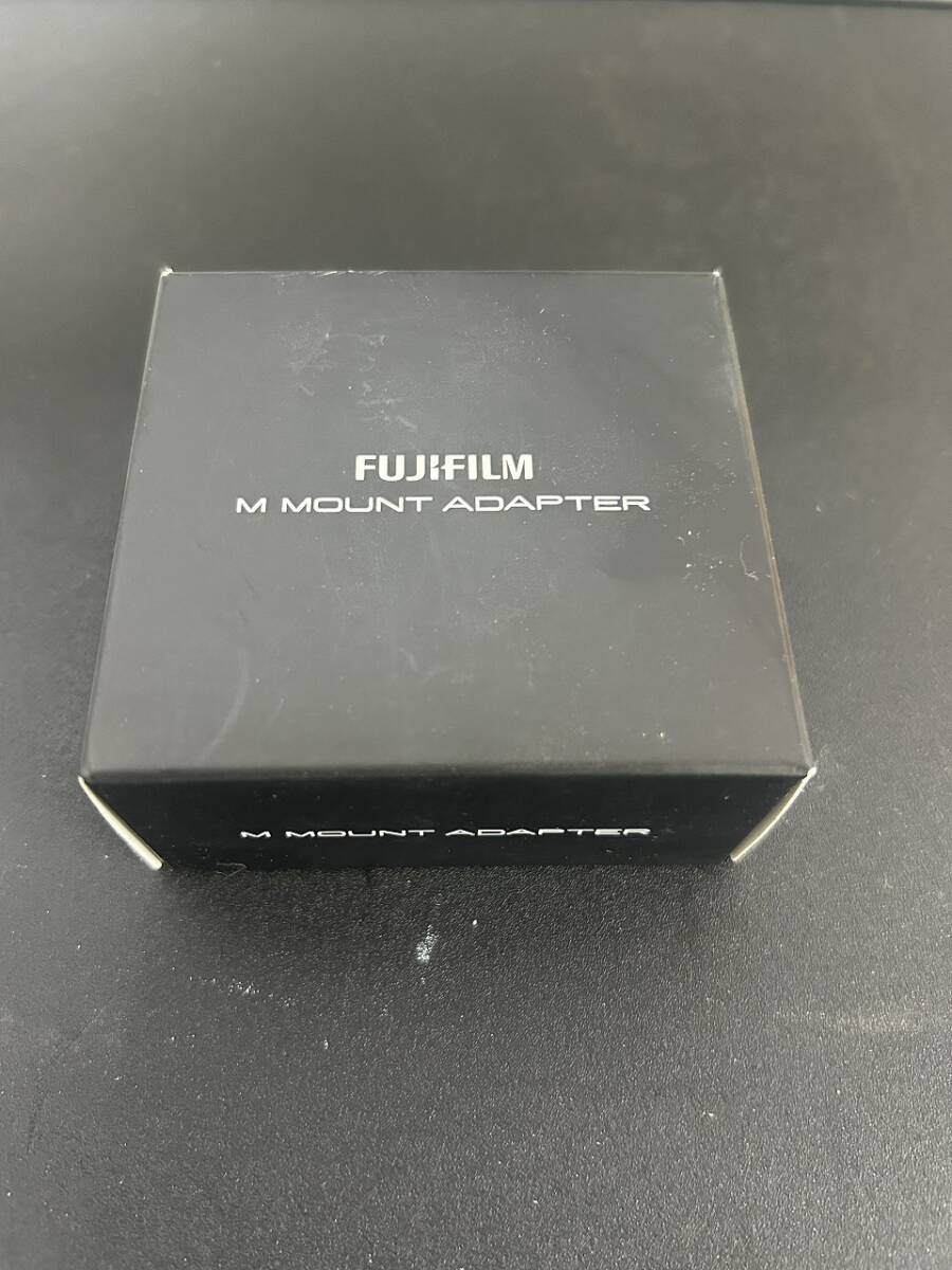 美品 FUJIFILM 富士フィルム M MOUNT ADAPTER Mマウントアダプター カメラ用品 元箱付き ①_画像9