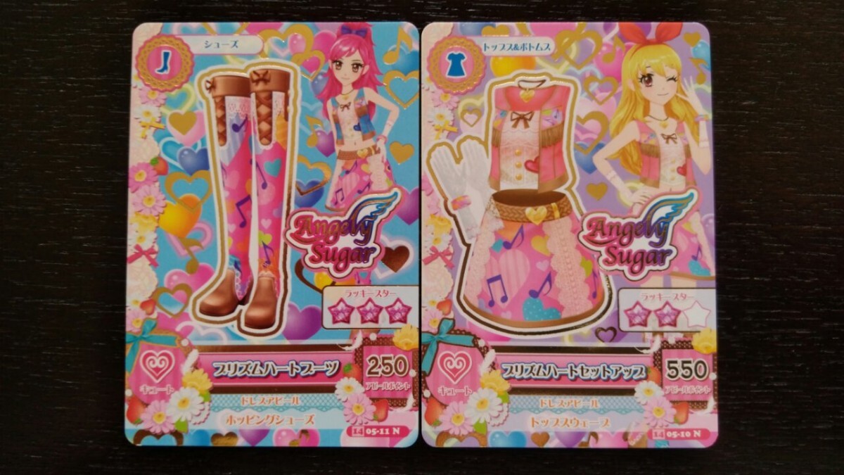  Aikatsu *2014 5.N*p ритм Heart выставить, ботинки 2 шт. комплект *