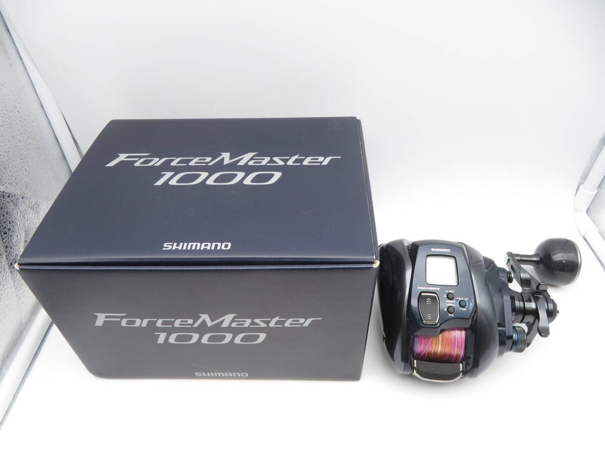 通電確認済み】FI-890◇シマノ 21フォースマスター 1000 電動 通電確認済み】FI-890◇シマノ 21フォースマスター 1000 電動
