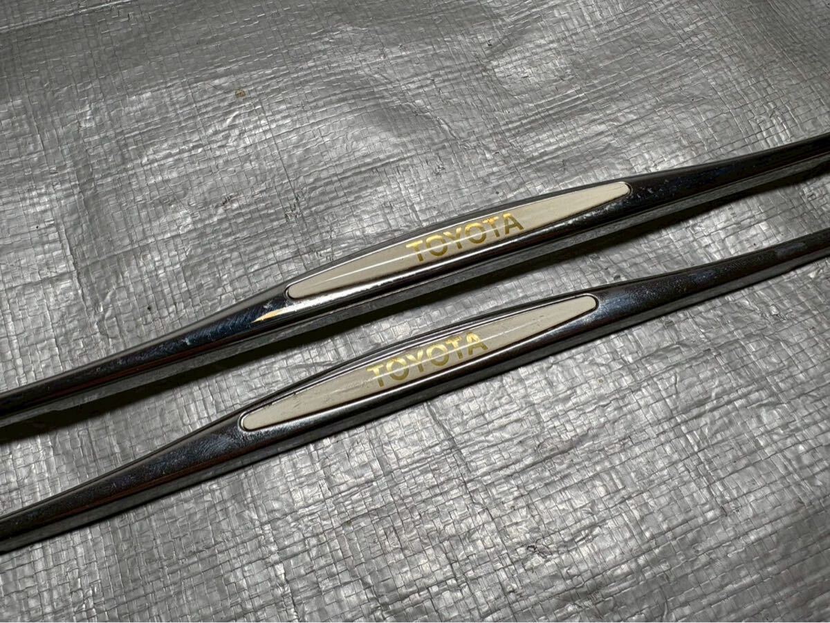 トヨタ純正フレーム 激レア 激レア トヨタ純正ナンバーフレームの値段と価格推移は?|3件の