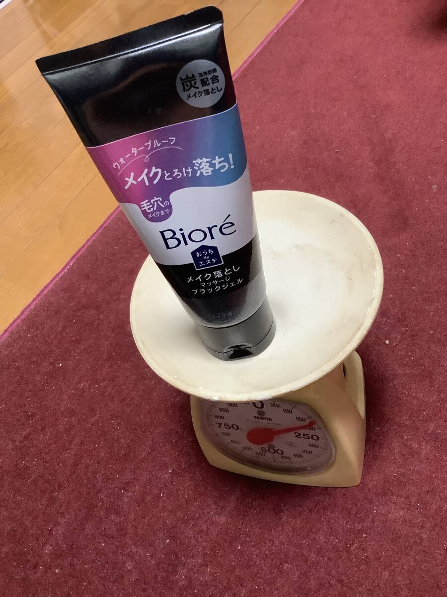 ビオレ(Biore)★ビオレ おうちdeエステ/メイク落とし/マッサージ/ブラックジェル★200g 中古品　送料450円