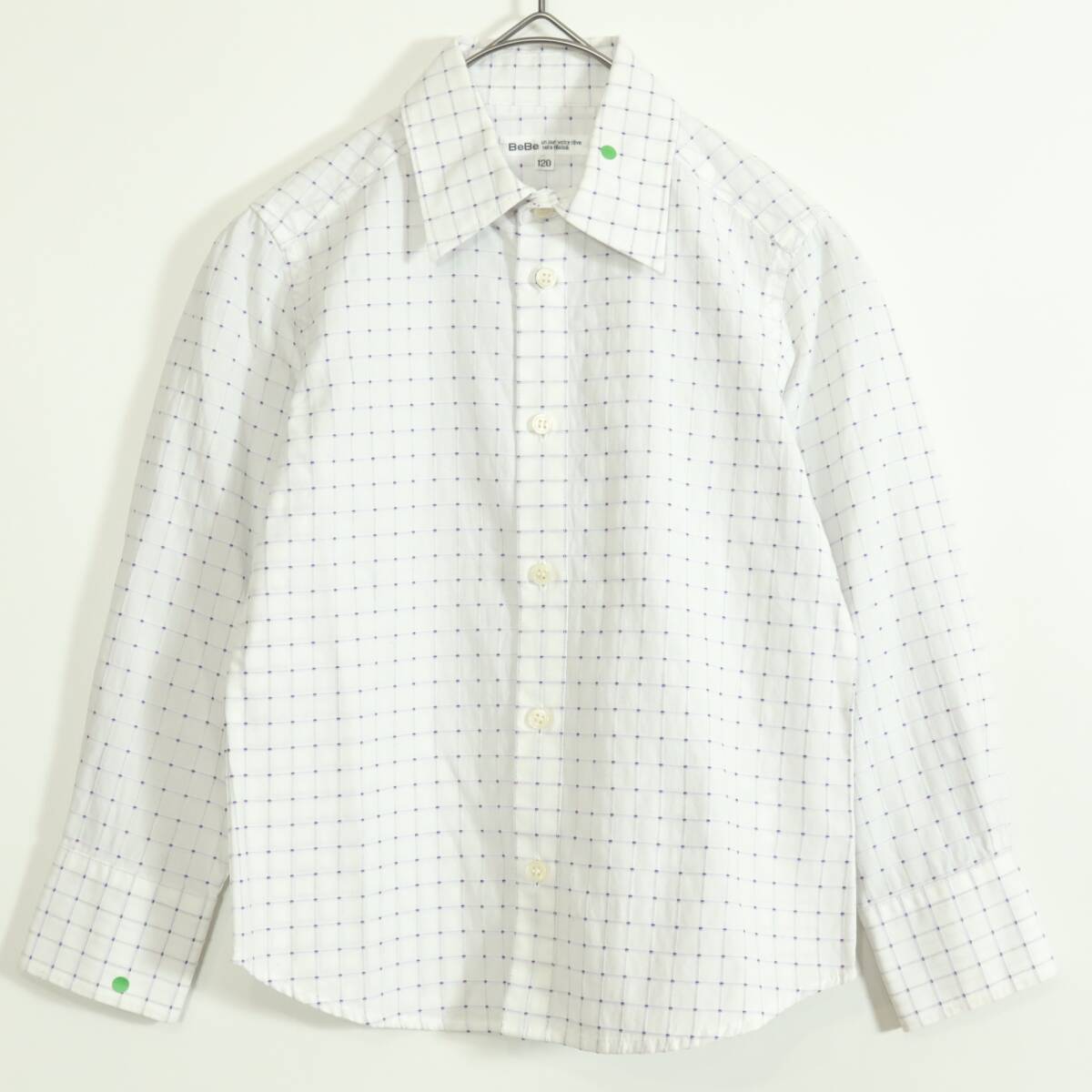 BeBe べべ★スーツ ジャケット&シャツ&ハーフパンツ キッズ サイズ120 黒系 入園 卒園 z12030_画像4