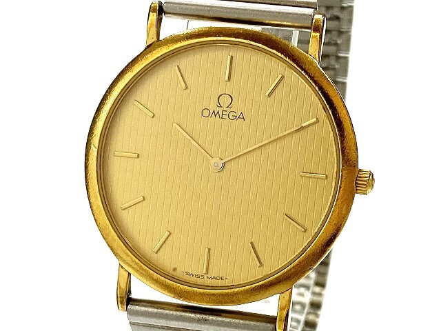 1円~ 売り切り 中古 電池交換済み OMEGA オメガ デビル 1円~ 売り切り 中古 電池交換済み OMEGA オメガ デビル