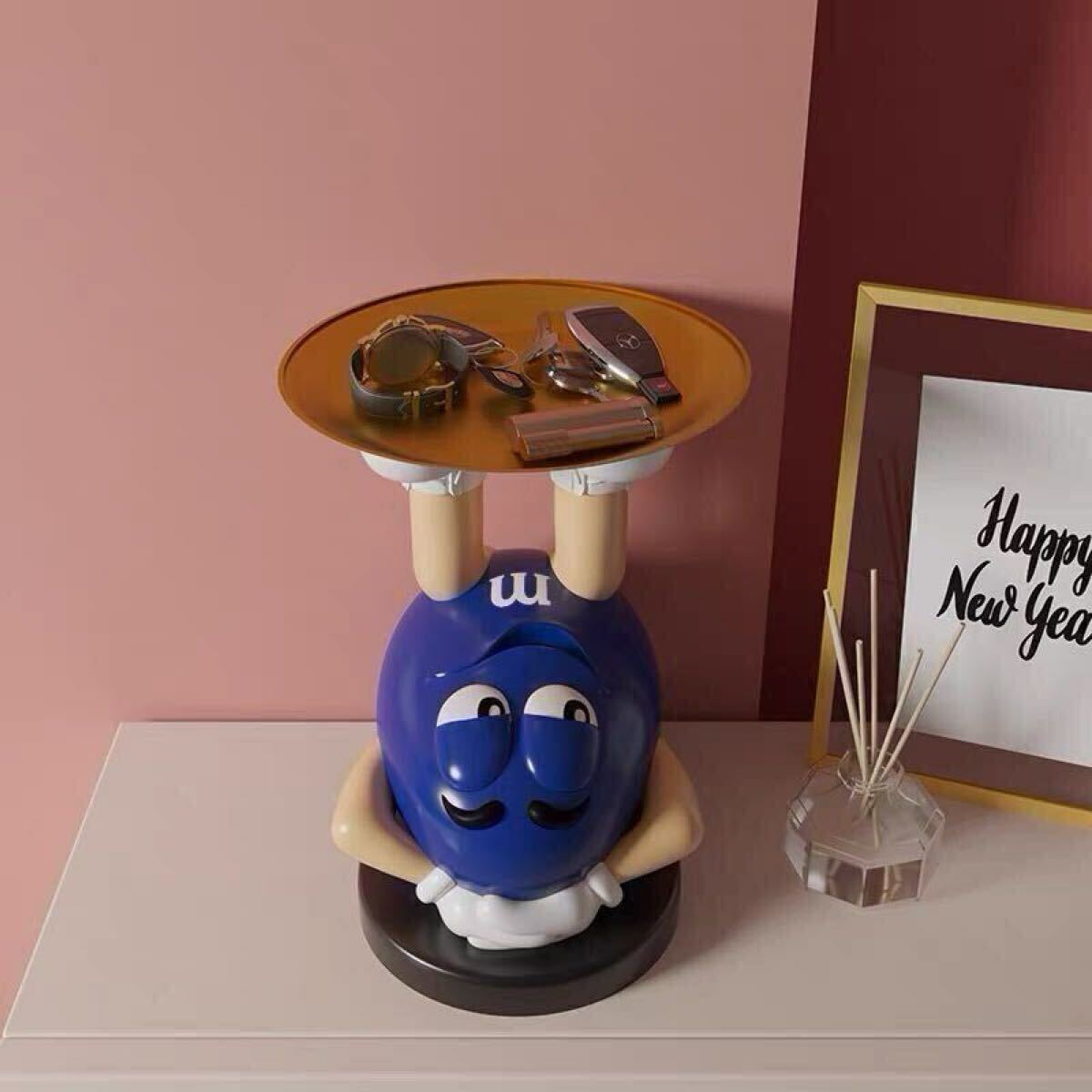 大人気☆m&m's 青色 ディスペンサー フィギュア 置物 新品 爆 大人気☆m&m's 青色 ディスペンサー フィギュア 置物 新品 爆
