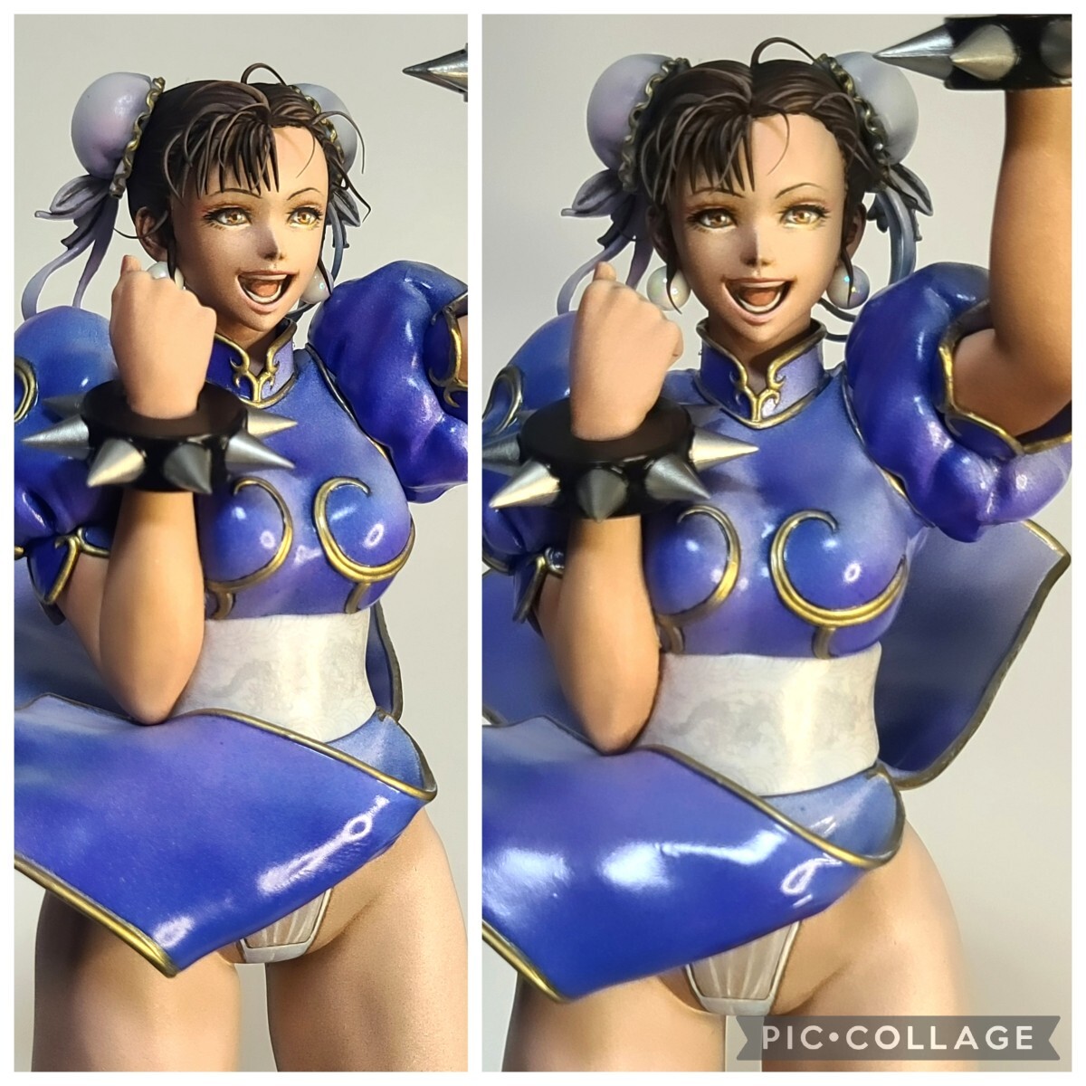 二次元 リペイント 春麗 チュンリー 顔の描き直し 頭髪追加 完成