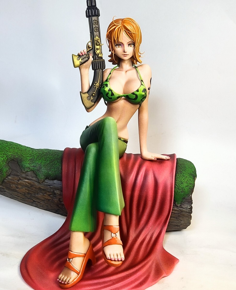 フィギュア2次元リペイント　ワンピース　ナミ ワンピース ナミ 2次元塗装 リペイント フィギュア 2D 美少女