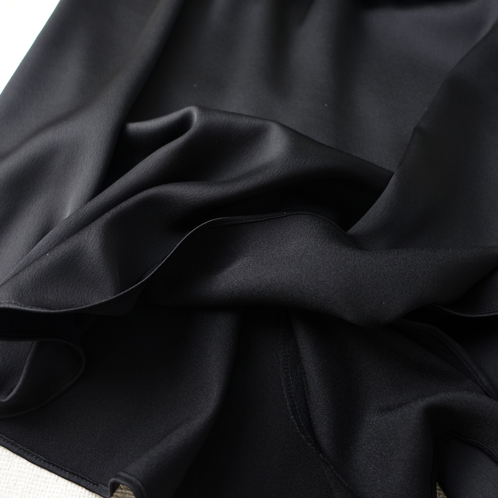 新品DKNYダナキャラン 7號 9號 黒 スパンコール ドレープ ロング フレア ワンピース パーティドレス ノースリーブ 慶華31Y1303