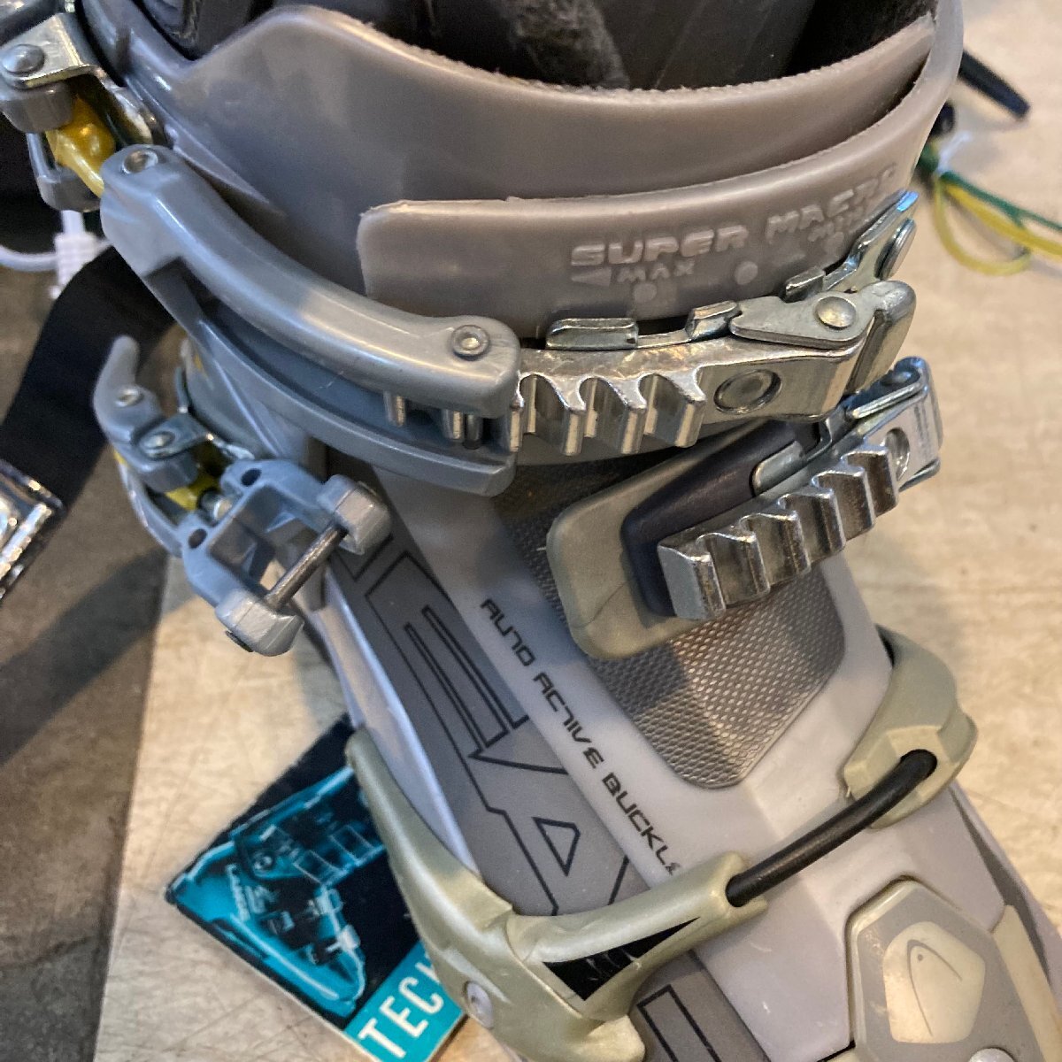 中古 ● Salomon/サロモン● カービングスキー axecleaver 10 152cm 24cmブーツ/ストック/ビンディング付き ビンディング調(diào)整可 札幌