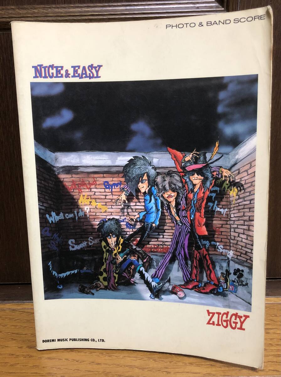 中古スコア・楽譜 ≪邦楽≫ バンドスコア ZIGGY/NICE＆EASY