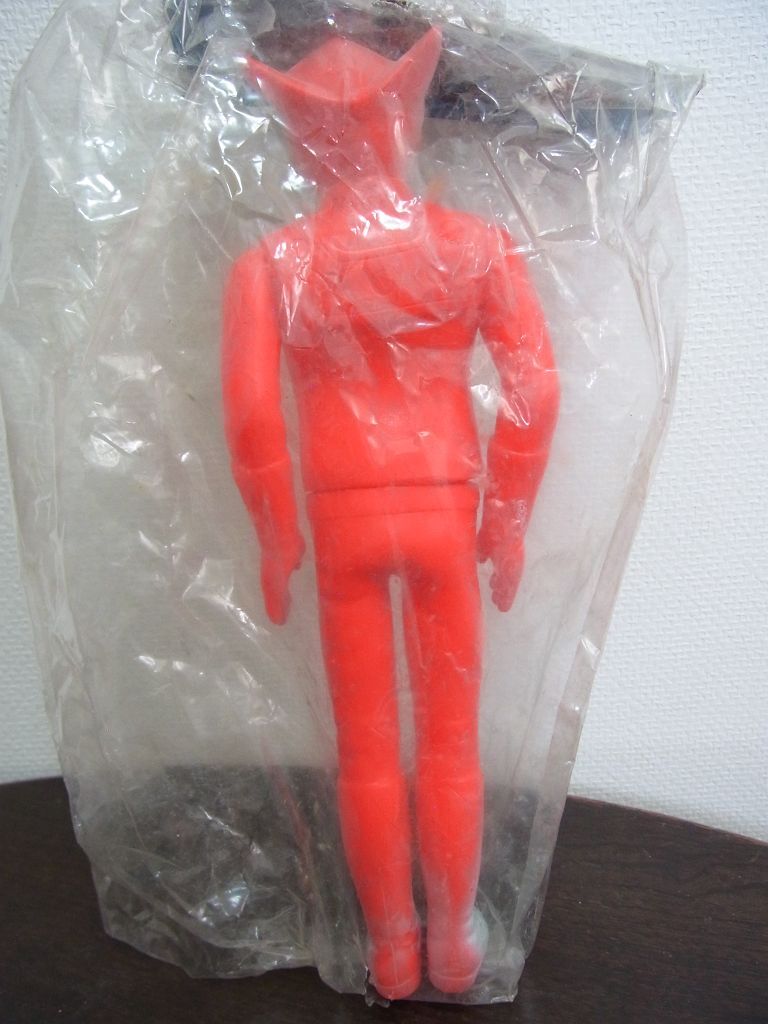ウルトラマンレオ ソフビ人形 無版権 パチモン バッタモン 袋