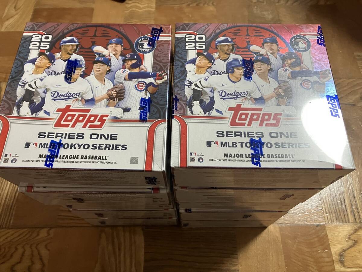 10箱セット Topps トップス 2025 MLB TOKYO SERIES 東京シリーズ 10箱セット Topps トップス 2025 MLB TOKYO SERIES 東京シリーズ