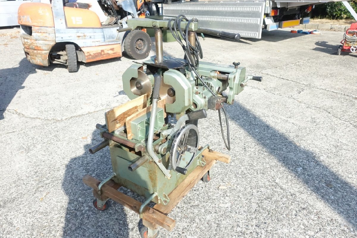 日立 ホゾ取り機 T-400C 業務用 木工機械 100V ホゾキリ HITACHI