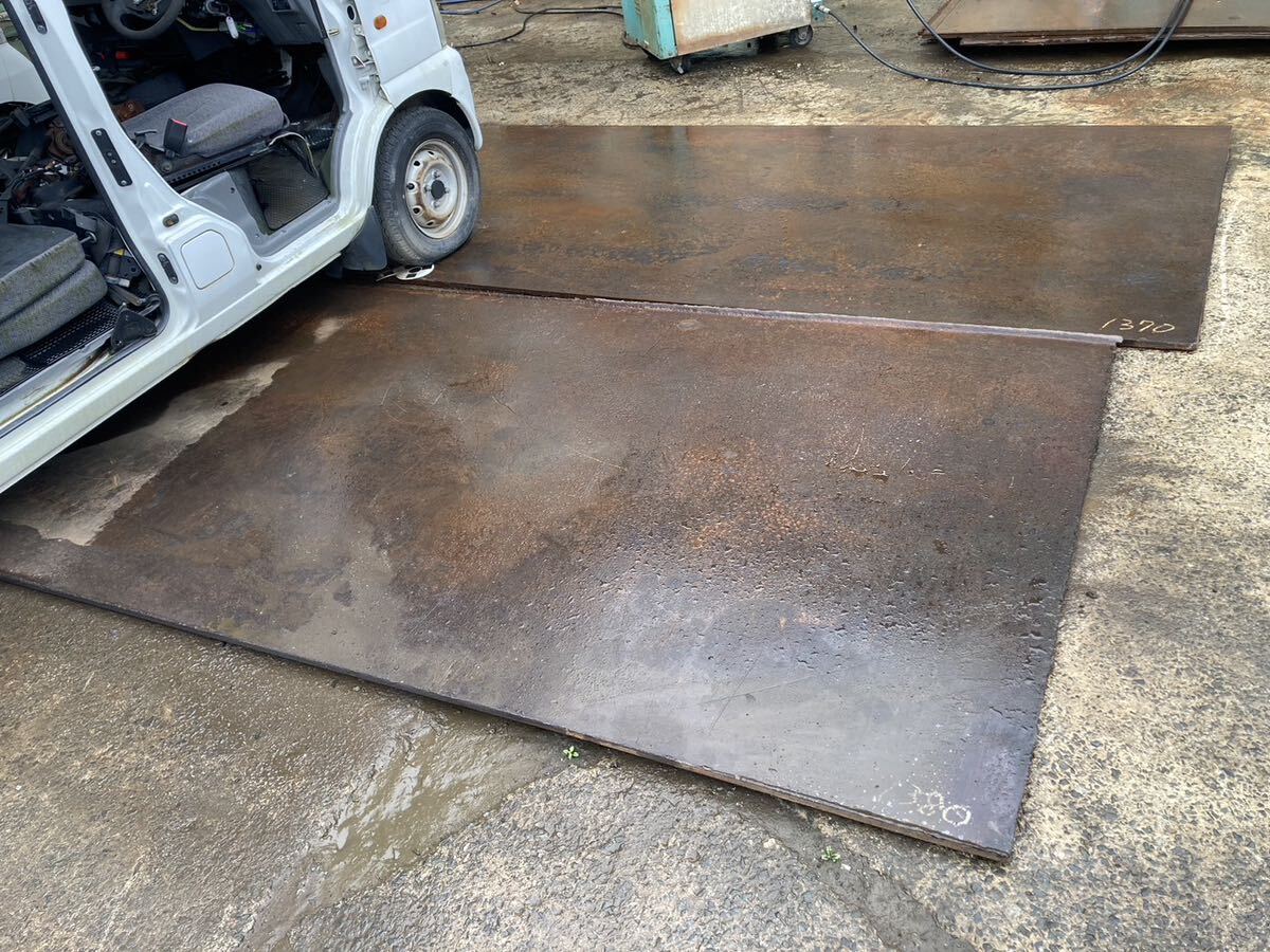 敷鉄板 5×10×厚さ22㎜ 中古品 現場 敷き鉄板 寸法 1,524×3,048 敷鉄板 5×10×厚さ22㎜ 中古品 現場 敷き鉄板 寸法 1,524×3,048