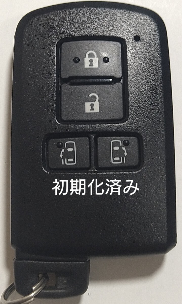 初期化済トヨタ純正 スマートキー4ボタンノア ヴォクシー シエンタエスクァイア基盤番号281451-2150 001-A00733 14FAC-01 新品電池付き33