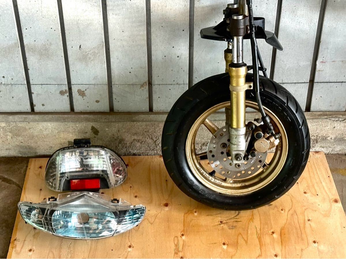 ホンダ純正 ライブDio ZX ディオ フロント 足周り ホイール ホンダ純正 ライブDio ZX ディオ フロント 足周り ホイール