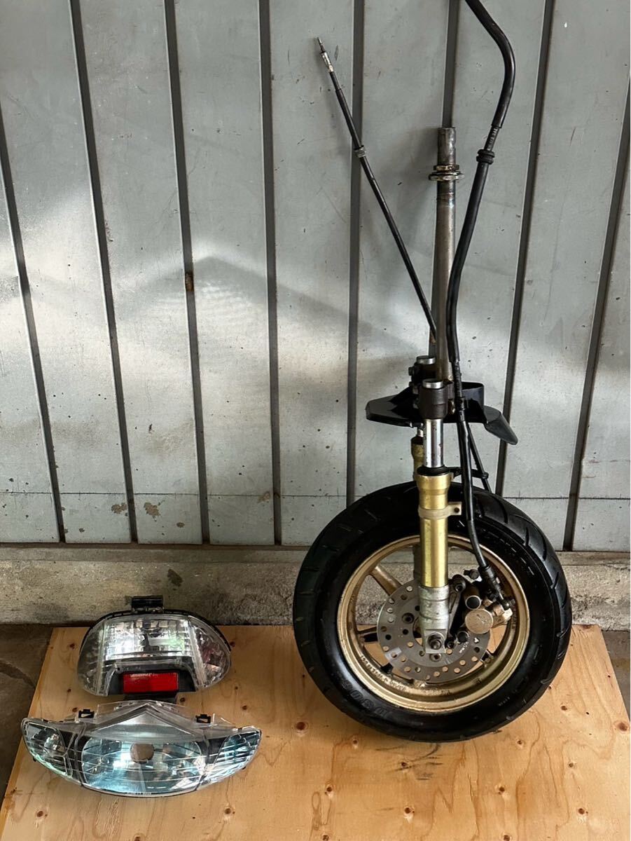 ホンダ純正 ライブDio ZX ディオ フロント 足周り ホイール ホンダ純正 ライブDio ZX ディオ フロント 足周り ホイール