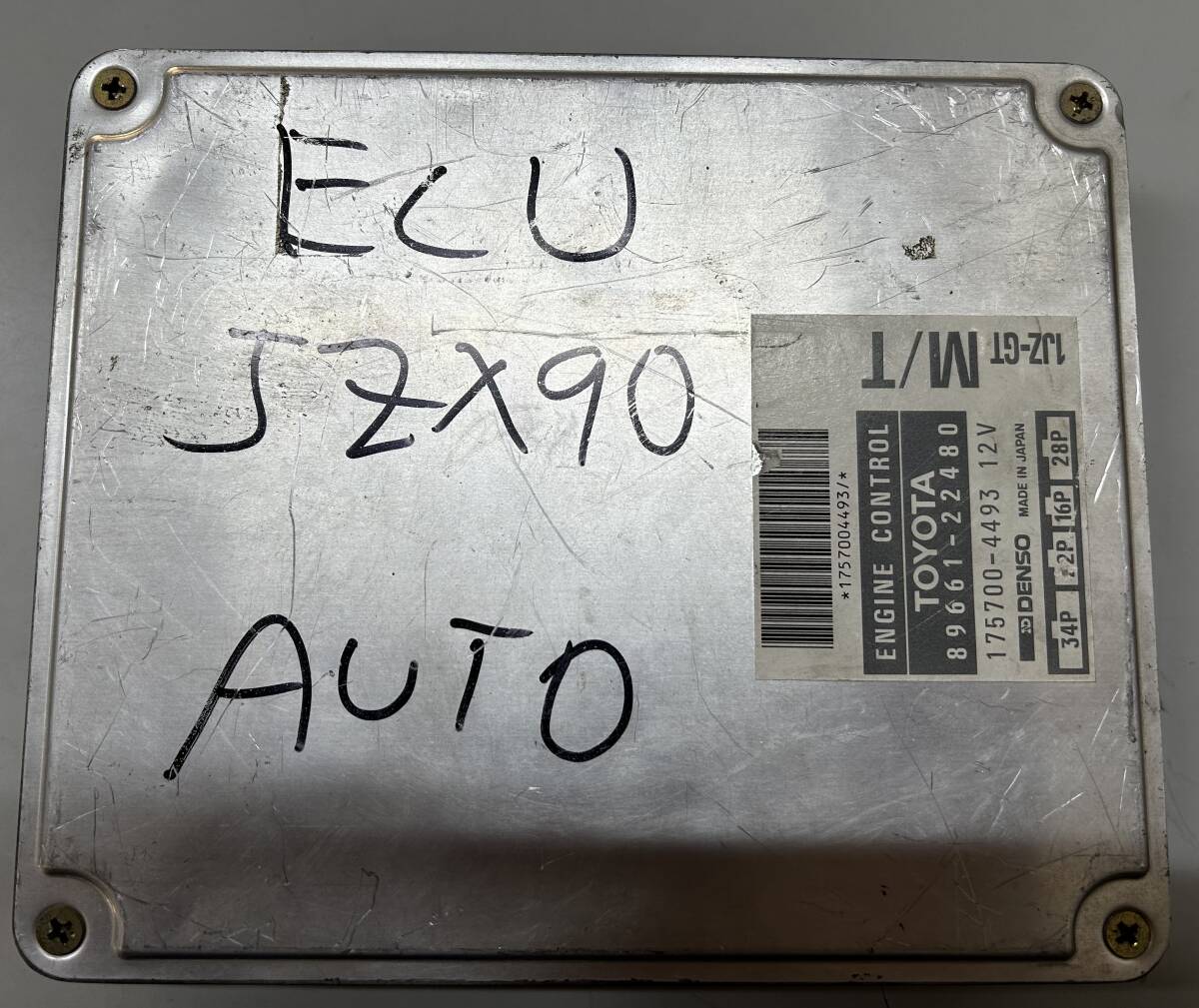 TOYOTA　マークⅡ　JZX90　純正　ECU ツアラーV MT 1JZ 89661-22480 エンジンコンピューター CPU