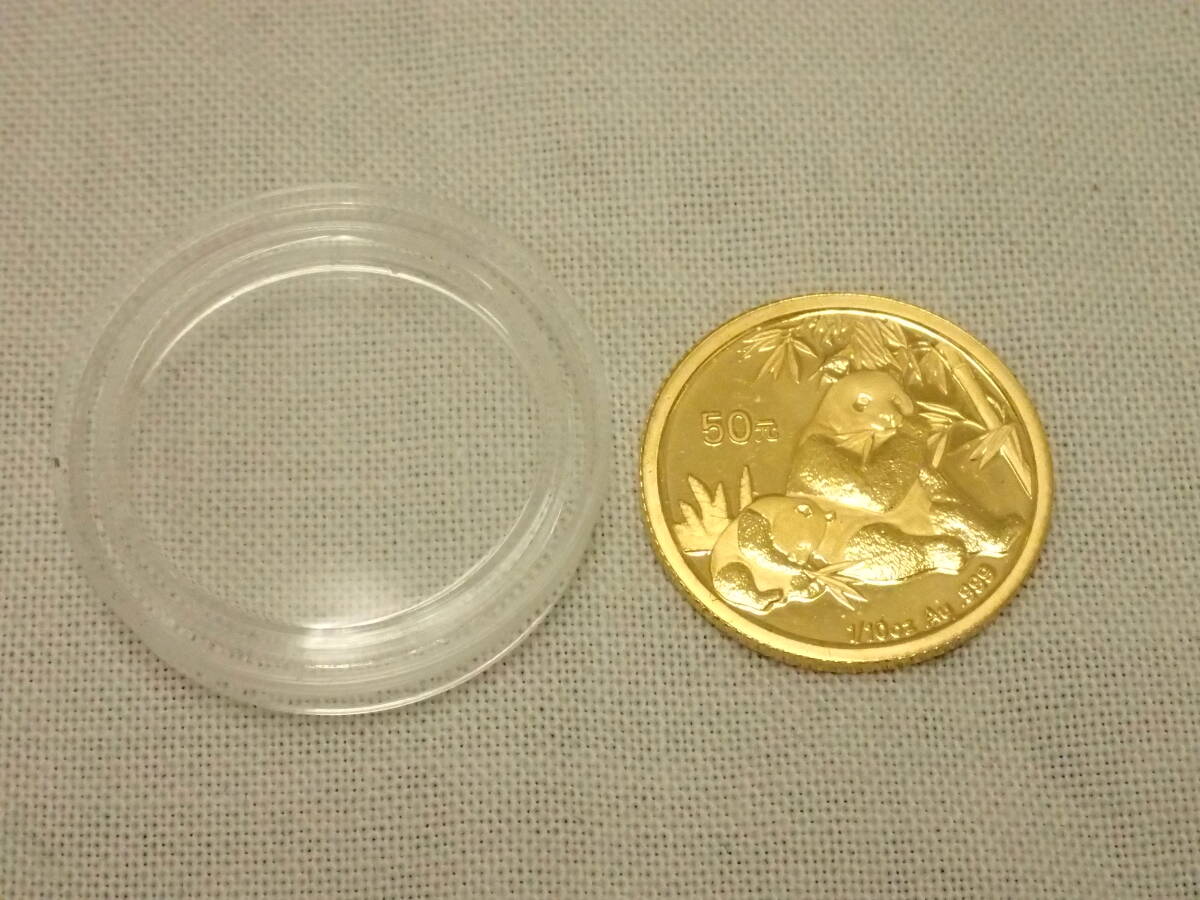 ☆中華人民共和国『2007 パンダコイン 50元金貨(1/10oz Au.999)+ ☆中華人民共和国『2007 パンダコイン 50元金貨(1/10oz Au.999)+